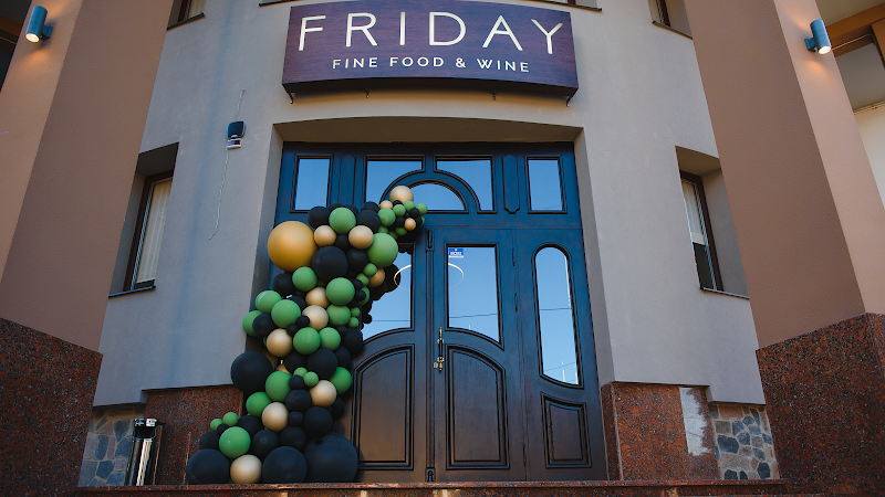 FRIDAY: fine food & wine — Restaurant